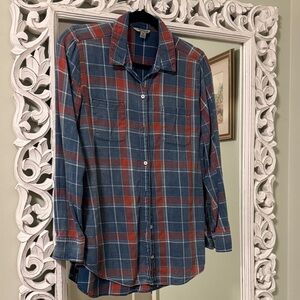 Lucky Brand oversized flannel